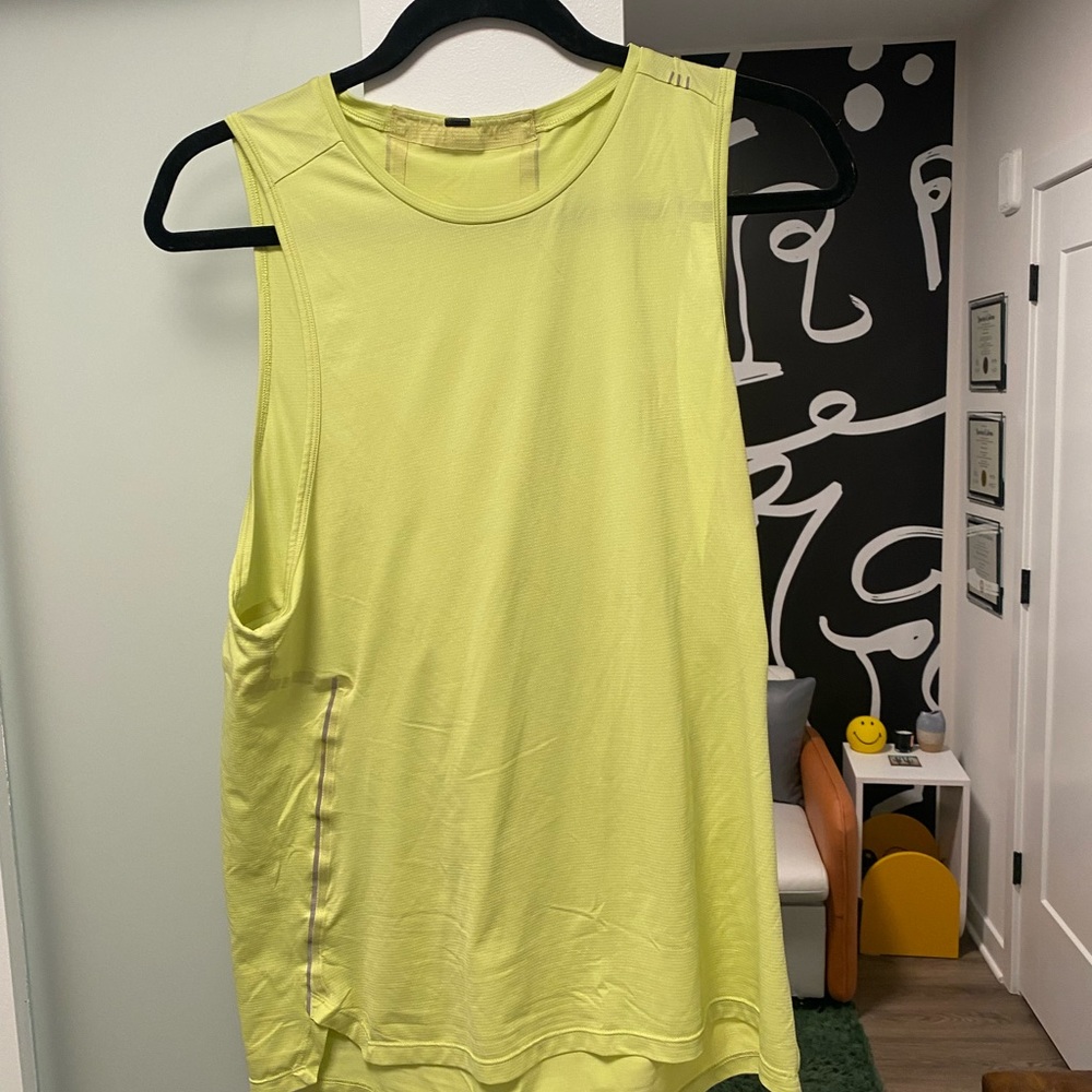 Yellow Lululemon Tank
